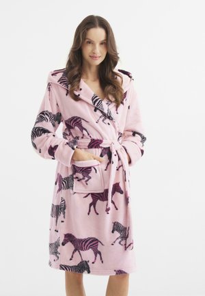 ZEBRA PRINT - Morgonrock - pink