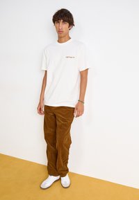 Carhartt WIP NOODLE SOUP - T-shirt con stampa - white