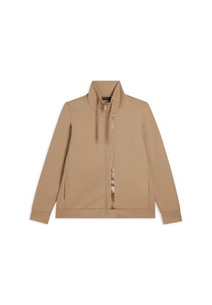 TURTLENECK - Sweat zippé - beige