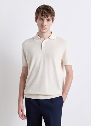 Calliope T-SHIRT TINTA UNITA - Poloshirt - sabbia