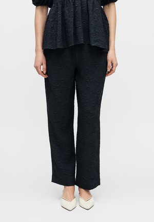 ELASTICATED WAISTBAND CROPPED PANTS - Bukser - garden relief