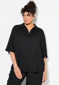 Ulla Popken 3/4 SLEEVE  - Blusa - black