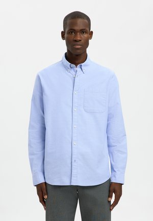 Selected, SLHREGRICK-OX FLEX SHIRT LS W NOOS - Pluus - light blue