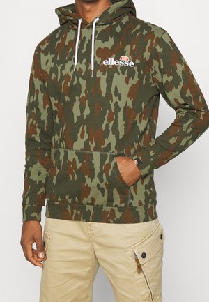 Kapuzenpullover - olive