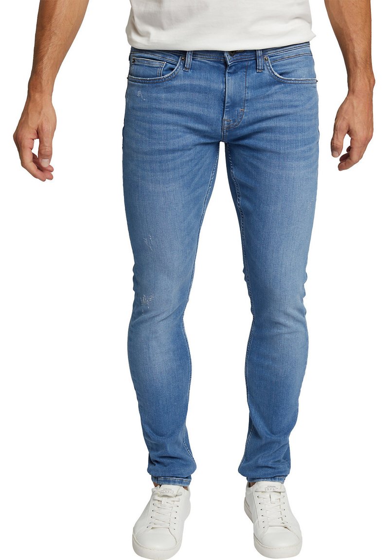 Esprit Slim fit jeans - blue light washed/light blue - Zalando.ie