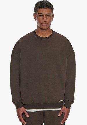 SUPER HEAVY BLANK  - Sweatshirt - chocolatebrown