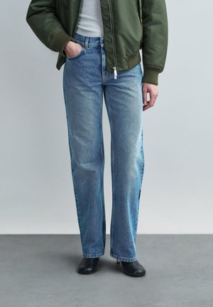SUSY PANTS - Straight leg jeans - denim blue