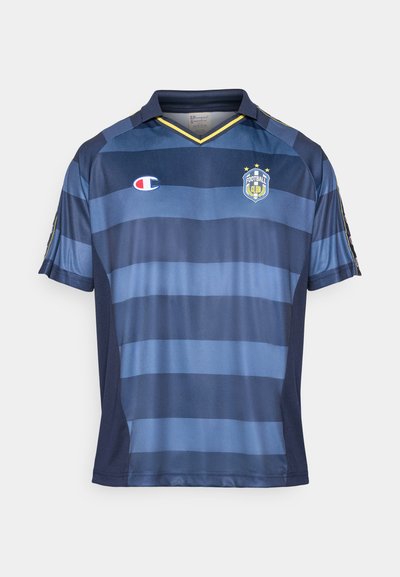 SPORTS HERITAGE FOOTBALL - T-shirt imprimé - white/blue