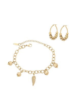 SET - Øreringe - gold-coloured