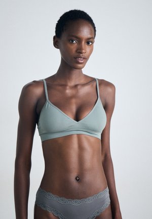 Lindex SOFT DEEP  - Bustier - dark dusty green