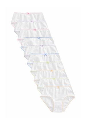 HEART 10 PACK - Nohavičky/Slipy - white