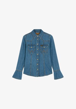 Wrangler, LONG SLEEVE SUPER WESTERN SHIRT FOR WOMENS - SLIM FIT - Hemdbluse - cowboy fade