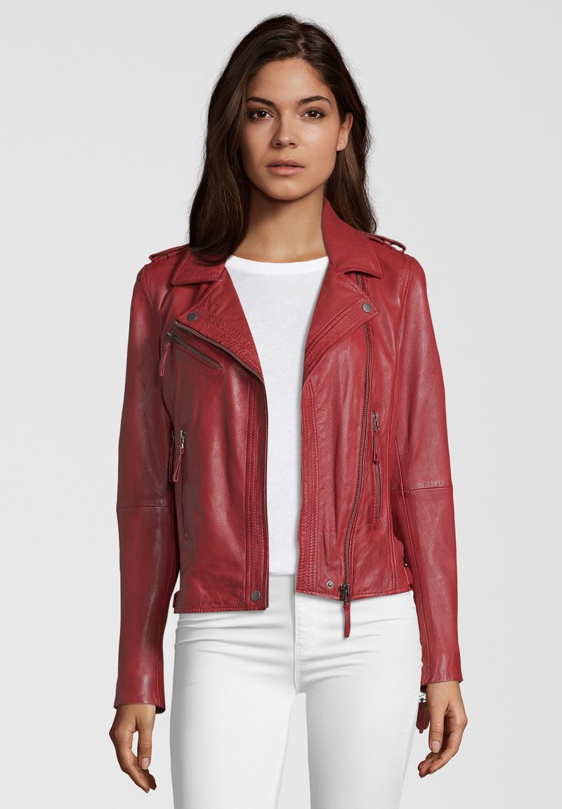 7eleven MICHI - Lederjacke - red