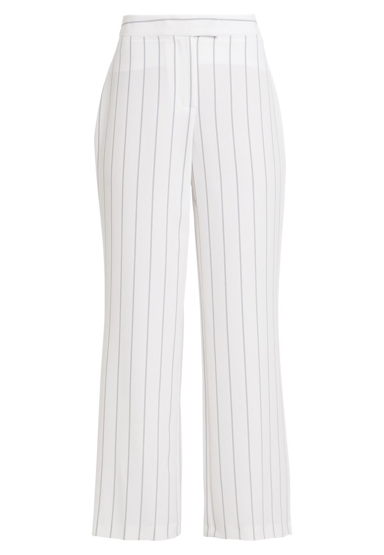 Dorothy Perkins PINSTRIPE WIDELEG Bukse white Zalando.no Culture CUANITTA PANTS - Bukse - blue iris