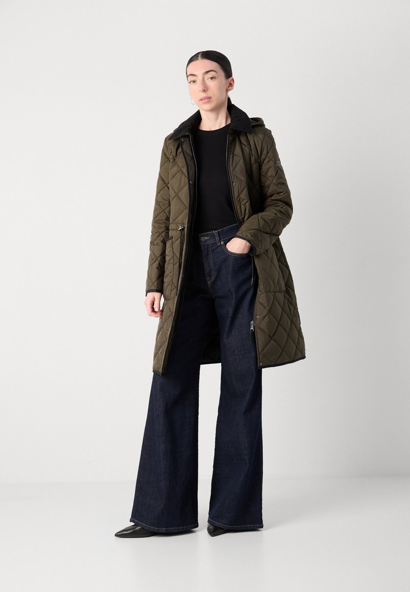 PULL POLO RAYÉ EN MOHAIR MÉLANGÉ - VERT / RAYURES - FEMME | H&M FR