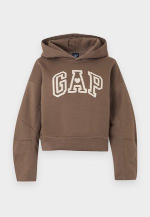 GAP LOGO BARREL HOODIE - Jersey con capucha - plymouth rock