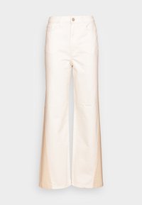 FREDA P HIGH WAIST STRAIGHT LEG - Calças de ganga de corte relaxado - patchwork undyed