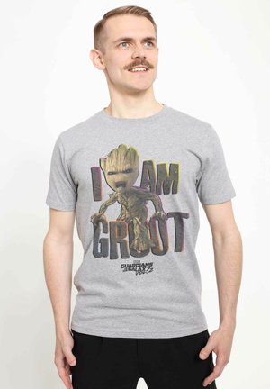 Marvel MARVEL GUARDIANS OF THE GALAXY 2 - I AM ROCK - T-shirts print - melange grey