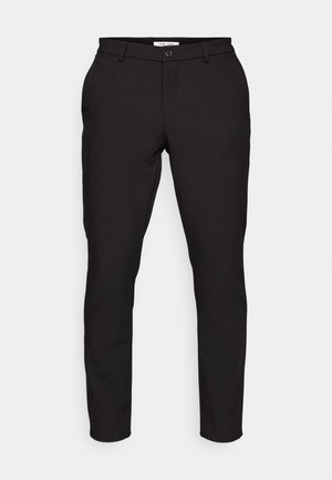 FRANKIE PANTS - Tygbyxor - black