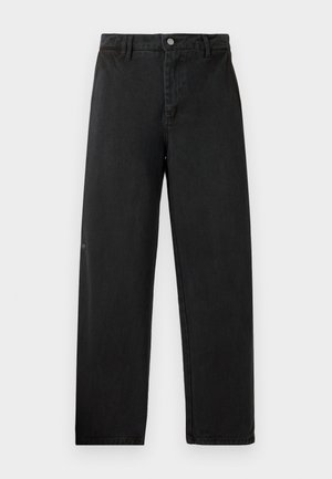 AUGMENT PANTS - Relaxed fit jeans - black denim