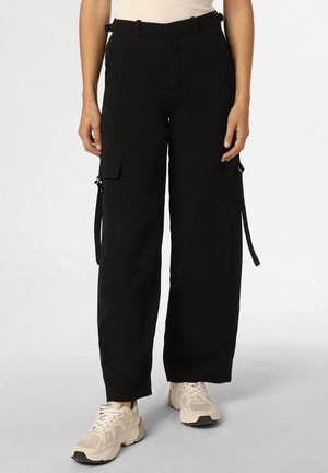 DRYKORN HOSE YOUNG - Cargo trousers - schwarz