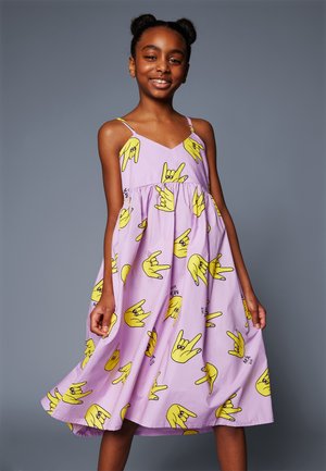 M'A KIDS by Marques ' Almeida OVERSIZED SPAGHETTI STRAP DRESS - Denné šaty - lilac