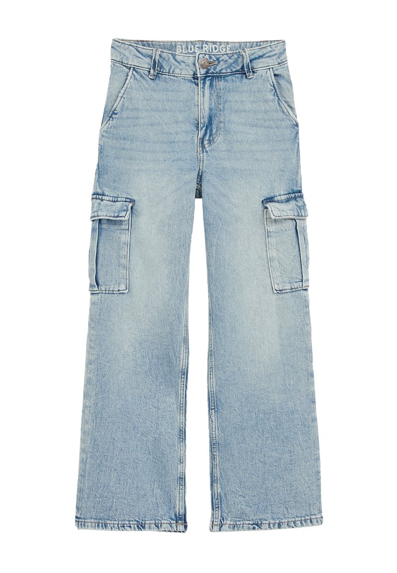 WE Fashion BLUE RIDGE - Flared Jeans - blue/lichtblauw - Zalando.be