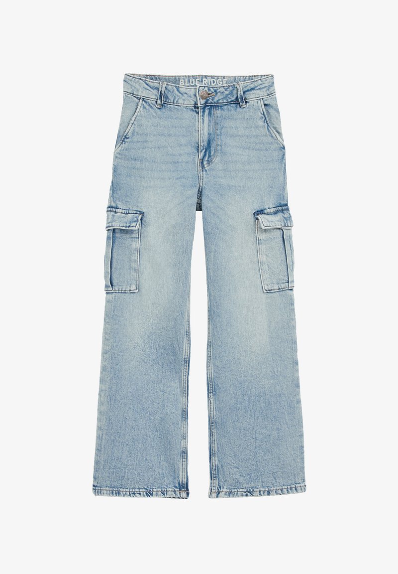 Flared Ridge WE Fashion BLUE RIDGE - Flared Jeans - blue/lichtblauw - Zalando.be