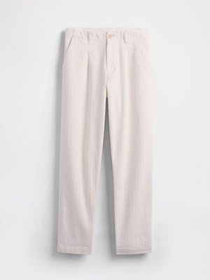 GAP GAP X DOEN PLEAT JEAN - Straight leg jeans - herringbone
