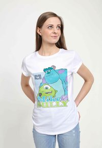 Henry Tiger MONSTERS AT WORK MIKE N SULLY WORK - Camiseta estampada - white