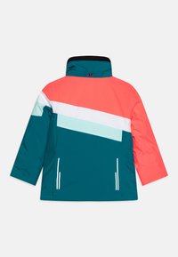CMP KID SNAPS HOOD UNISEX - Lyžařská bunda - teal