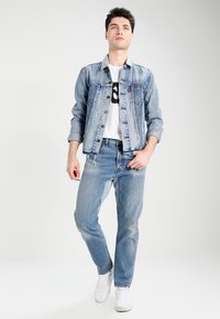 Lee LOGO TEE - Camiseta estampada - white