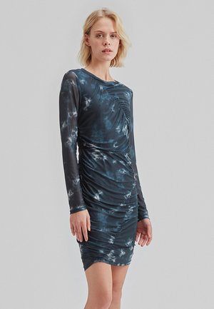 Modström CLIFFORD PRINT DRESS - Φόρεμα σε ίσια γραμμή - midnight