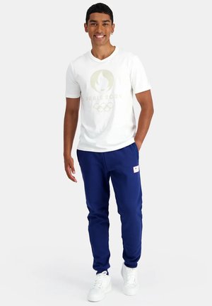 OMLYMPIQUE FLAMME  - T-shirt imprimé - blanc