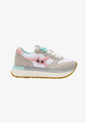 SUN68 Sneakers Basse Kelly Leather Z33221 In Pelle Bianca - Donna - Comode E Alla Moda