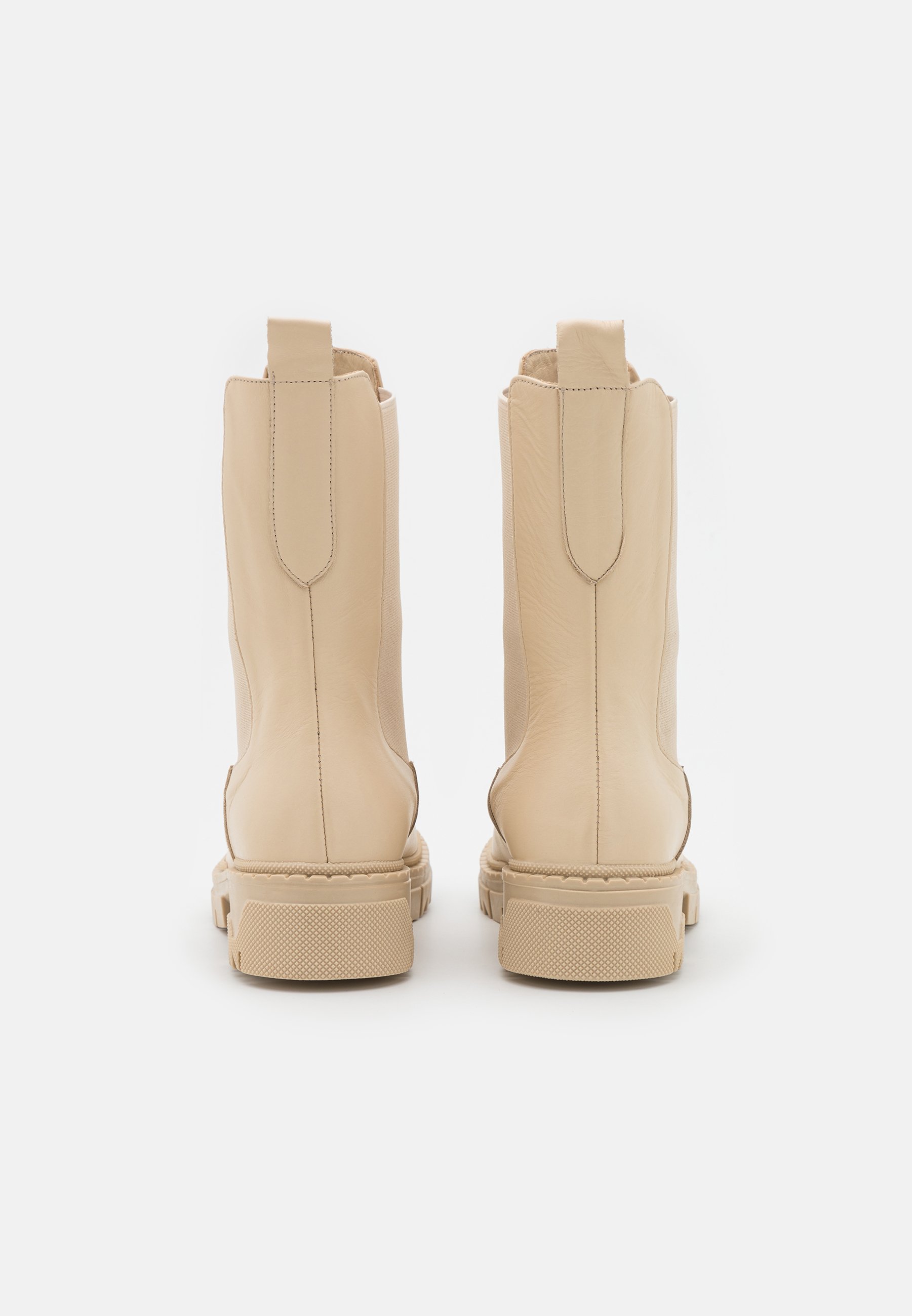 NA-KD PROFILE CHELSEA BOOTS - Korte laarzen - light beige/beige - Zalando.nl