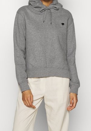 Felpa con cappuccio - light grey