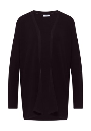 Cecil, OFFENER CARDIGAN MIT LANGEN ÄRMELN - Gilet - eggplant red