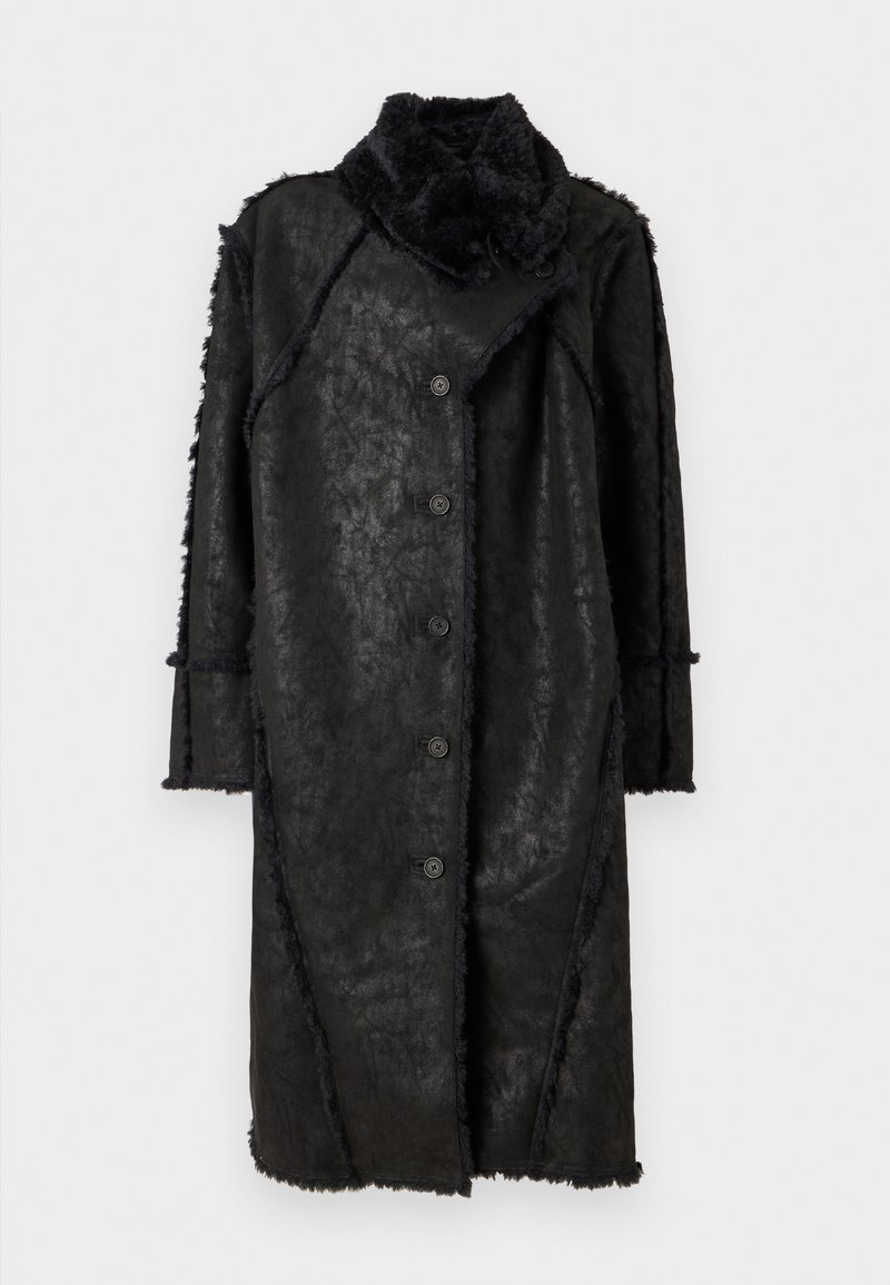 Han Kjøbenhavn Imitatieleren jas zwart Han Kjøbenhavn Imitatieleren jas zwart