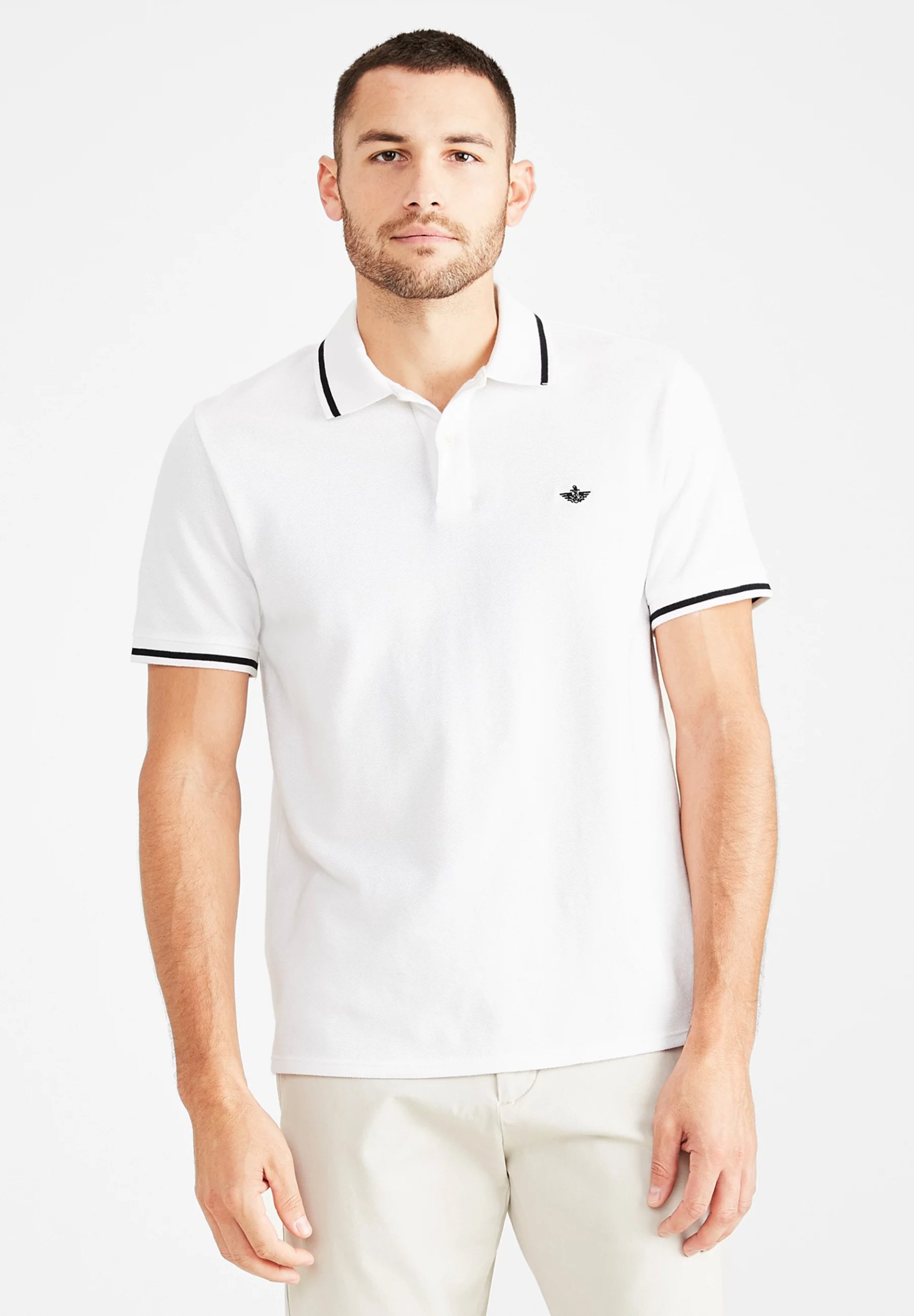DOCKERS MEN'S PIQUÉ POLO SHIRT - - white - white/blanco - Zalando.es