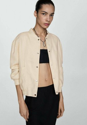 Mango Bombertakki - beige