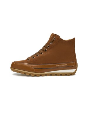 High-top trainers - braun