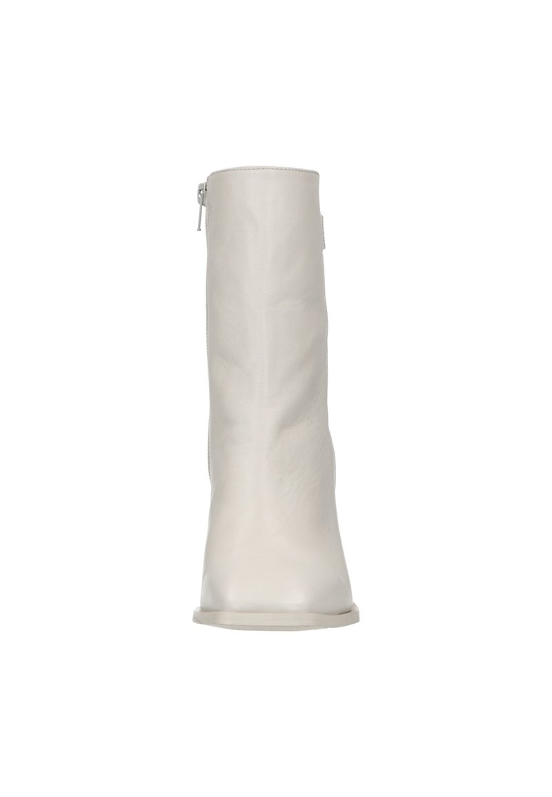 Damen Klassische Stiefel | Manfield MIT CARRÉ-KAPPE High Heel Stiefelette offwhite - PM60894 Damen Klassische Stiefel | Manfield MIT CARRÉ-KAPPE High Heel Stiefelette offwhite - PM60894