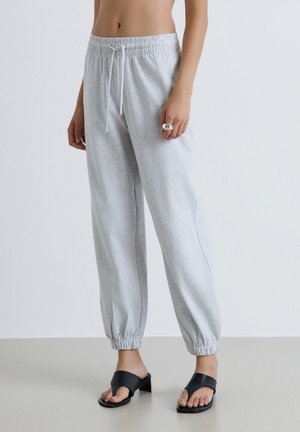 Calliope, PANTALONE GINNICO TINTA UNITA - Jogginghose - grigio chiaro melange
