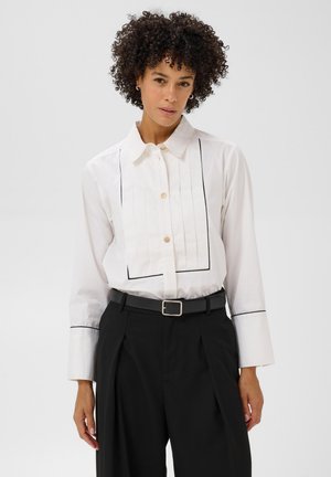 Part Two, DEVRIMPW SHIRT - Chemisier - white w black piping