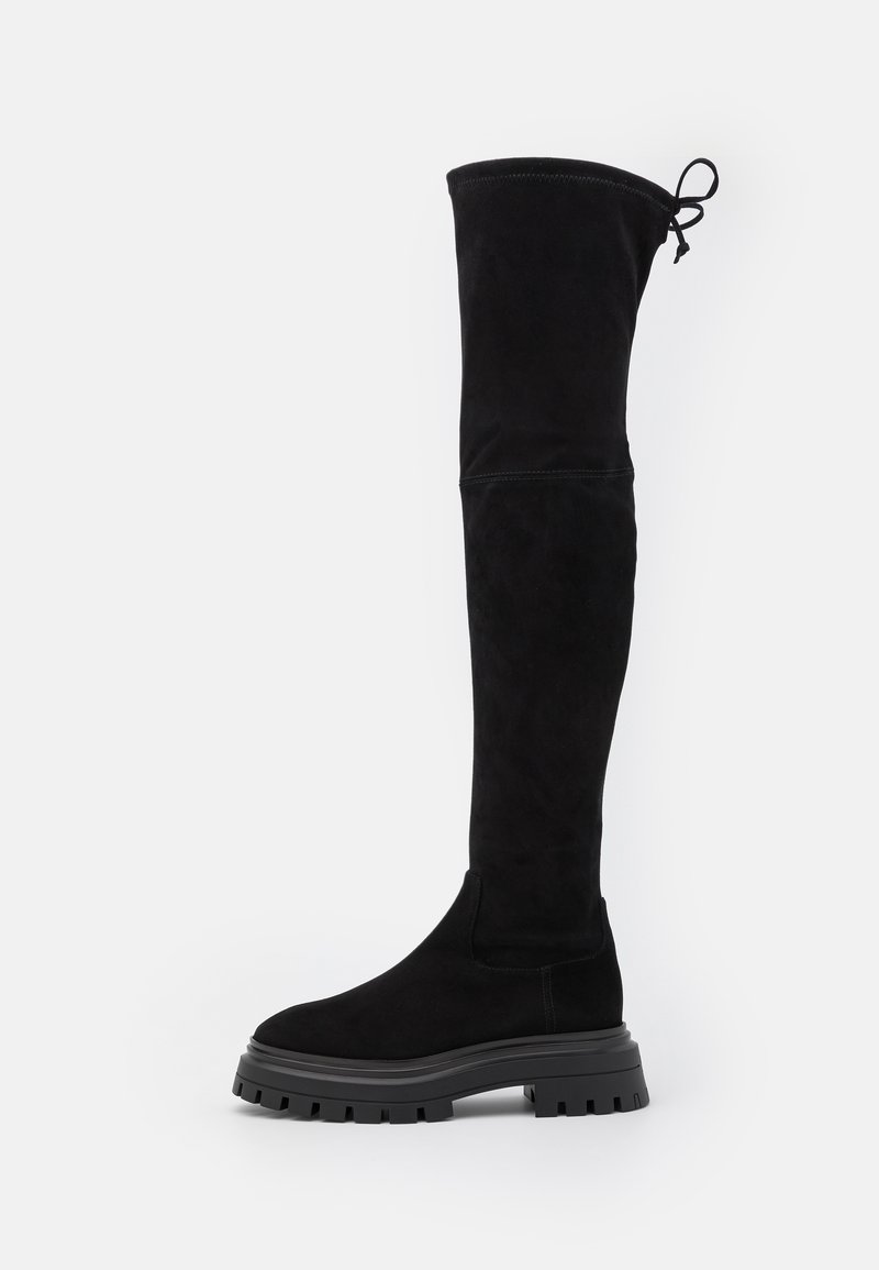 Stuart Weitzman - BEDFORDLAND BOOT - Batai su platforma - black, Padidinti