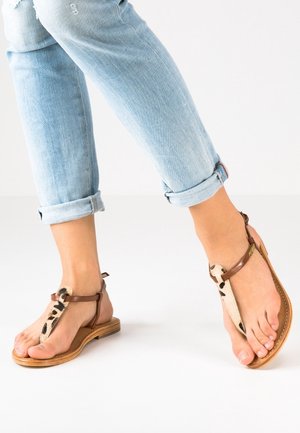 Teensandalen - tan