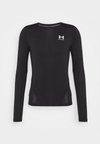 HEATGEAR BASELAYER - T-shirt à manches longues - black/white