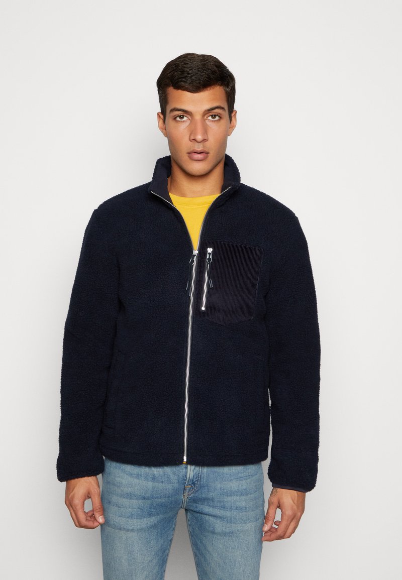 REVOLUTION POCKET Fleece jacket navy/blue Zalando.ie