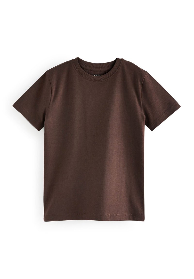 Next SHORT SLEEVE - T-Shirt basic - chocolate brown